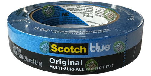 3M Blue Tape 24 Mm X 54,8 M - Masking Tape 0