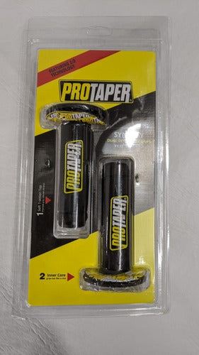 Pro Taper Black / Yellow Premium Quality Hand Grips 4