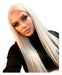 Oncological Lace Front Straight Blonde Wig 76cm 0