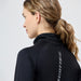 Lotto Running Volata 1/2 Zip Hoodie for Women in Black 2