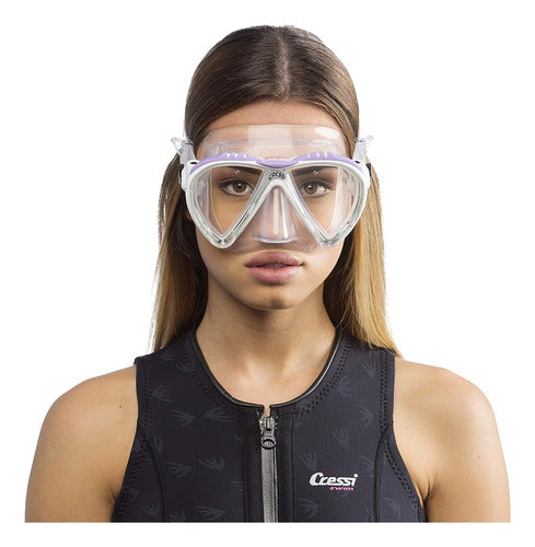 Cressi Lince, Clear/Lilac 1