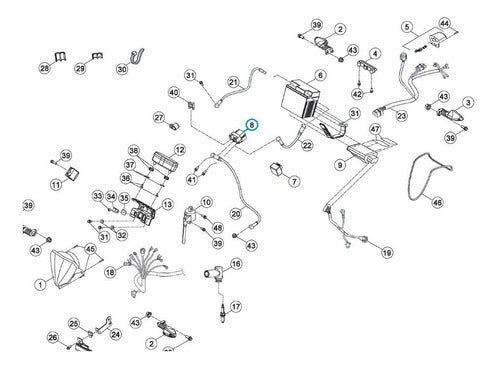 Relay De Arranque Beta Rr 2t 4t (rele) 4