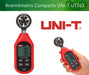 Anemometro Termometro  Digital Compacto Uni-t Ut363 Electro 2