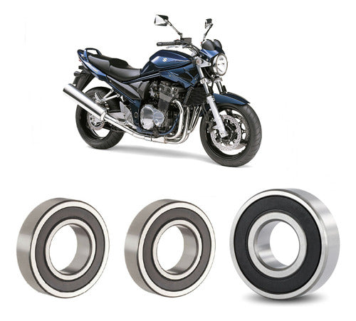 Rolamentos Roda Traseira Suzuki Bandit 1200 De 2006 Até 2008 0