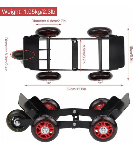 Geko Remolcador Transportador De Motos Autos Plataforma Remolque 1