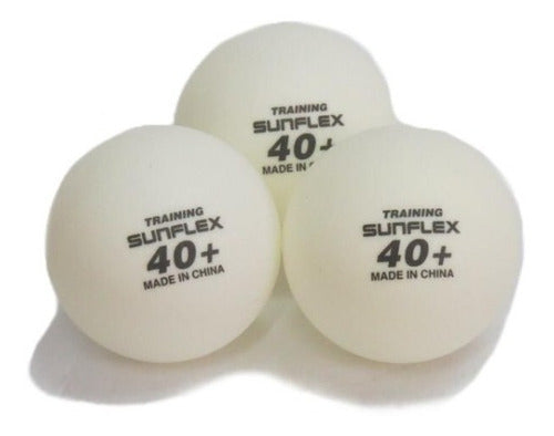 Sunflex Ping Pong Balls X 6 - Training Model 2