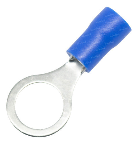 40 Pre-insulated Eyelet Terminals Blue B6 8.4mm 1.3-2.6mm2 B06 0