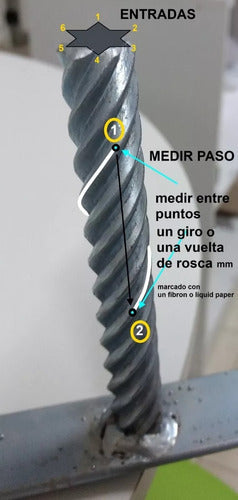 PPA Tuerca Accionadora Ppa 5 Entradas 62mm 1/2 Bv Home Robust 1