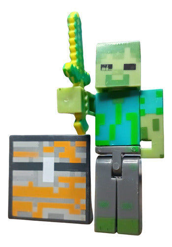 Kit 12 Piezas - Minecraft  - Steve 2