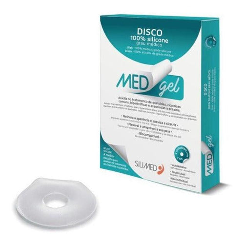 Medgel Silimed Disco De Silicone Com 2 Unidades 0