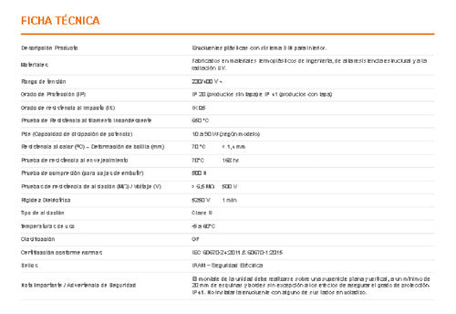 Caja Para Térmicas Superficie Roker Zm510 10 Módulos 1