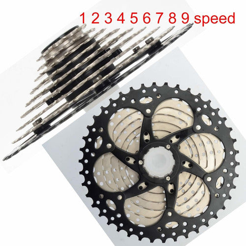 Lanxuanr 9 Speed Cassette Fit For Mtb Bike (11-42t) 2