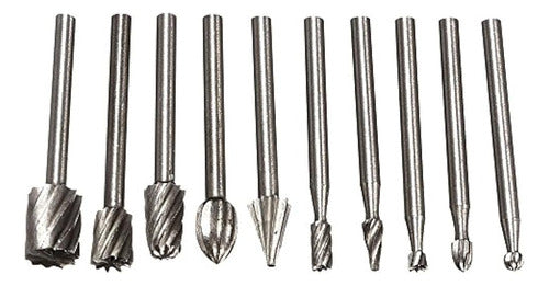 Yakamoz 2 Juego De 10pcs 3mm 18 Pulgadas Ranura De Enrutador 4