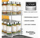 Lynk Professional® Pull Out Spice Rack Organizer for Cabinet 1