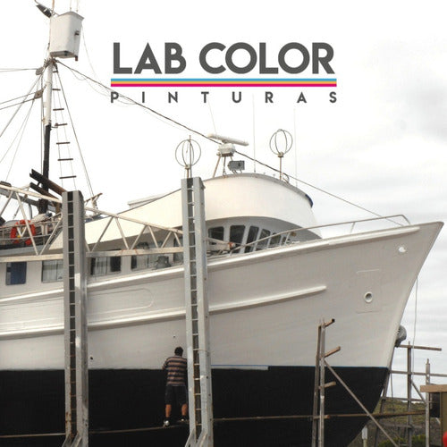 LAB COLOR Glossy Polyurethane Nautical Paint 4 Liters 1