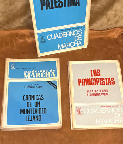 Cuadernos De Marcha Década Del 60 Lote De 8 Revistas Uruguay 3