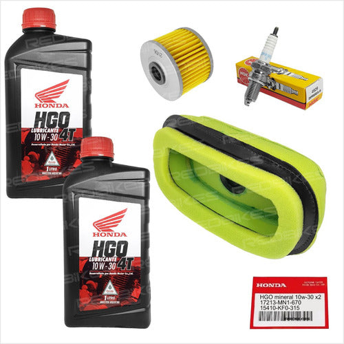 Honda Kit Service Filtro Aceite Aire XR 600 Original M1 0