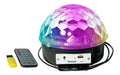 Bola Led Luz Rgb Media Esfera Bluetooth Con Control 0