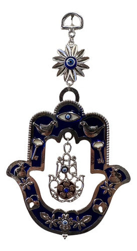 Almacen Astral Beautiful Protector Pendant Against Evil Eye - Turkish Hamsa Hand 0