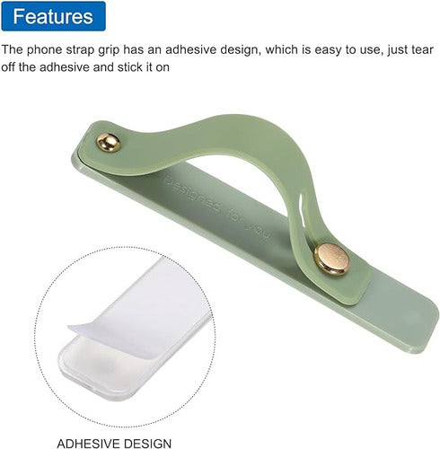 Anti-Theft Soft Silicone Ring Phone Holder Strap 28