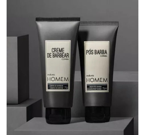 Natura Kit Homem Barba Crema De Afeitar Y Pos Barba 1