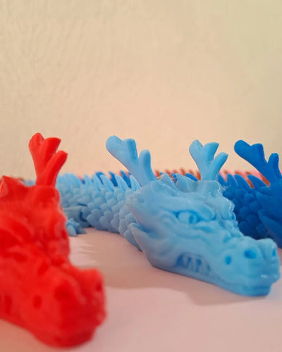 Articulated Dragon 3D Printed Toy 3