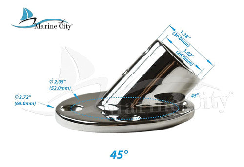 Marine City Heavy Duty 316 Grado De Acero Inoxidable De Grad 3