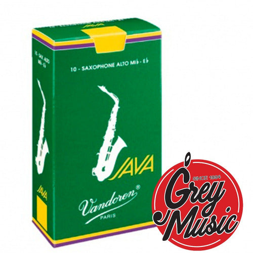 Caja De Cañas Vandoren De Saxo Alto 3 Java X10 1