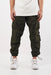 Men's Wrinkled Effect Cargo Jogger Pants 5