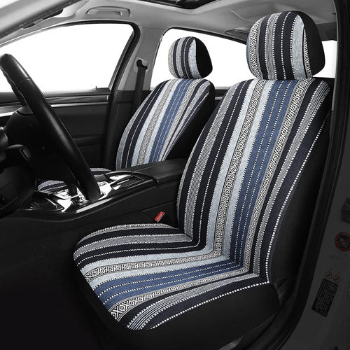 VarCozy Baja Saddle Blanket Seat Covers Full Set 1