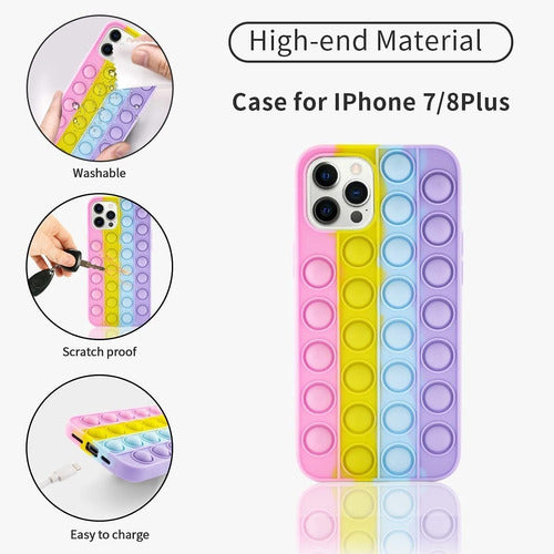 Sensory Push Pop Bubble Toy Para iPhone 12 Pro Max 12 Pro 3