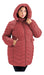 Women's Plus Size Long Jacket Hooded Warm Waterproof 32
