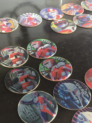 40 Tazos Vr Troopers, Pepsico Snacks 1996, Envío Gratis! 1