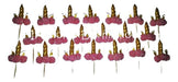 Il Gnomo Dormigliore 10 Pincho Cuerno De Unicornio Flores Ideal Cupcake 0