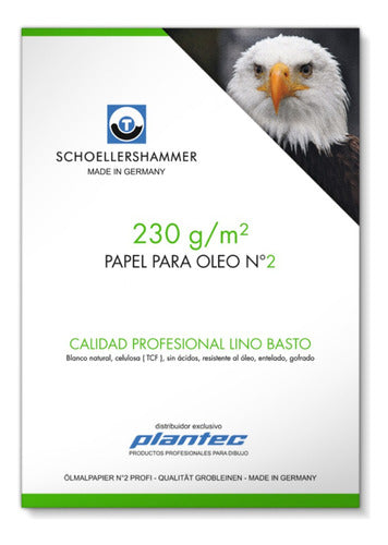 Schoellershammer Oil Paper 230g Entelado Canvas German 0