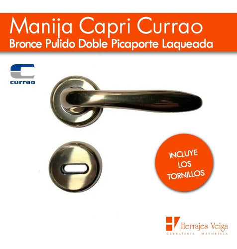 Combo Manijas Capri Currao B Platil Doble Premiun Puerta 1