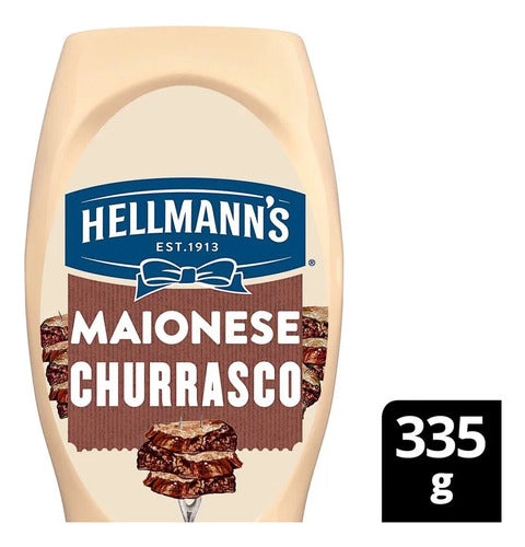 Atacado C/6 Hellmann's Maionese Churrasco 335g 1