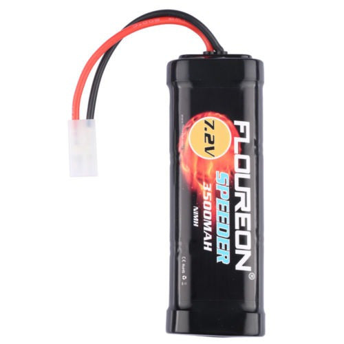 2 X 7.2v 3500mah Nimh Batería Tamiya Hembra Enchufe Para Mod 1