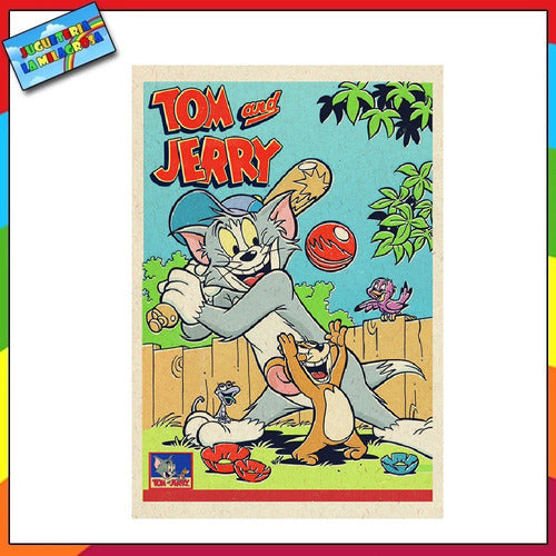 Tom and Jerry Puzzle 60 Pieces Batting 1740 Kids 1