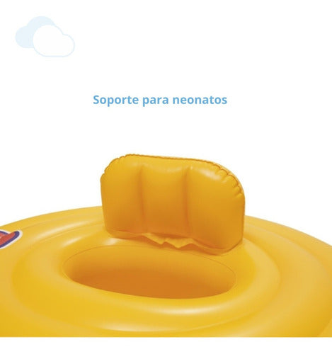 Bestway Inflatable Triple Ring Baby Float Seat 1