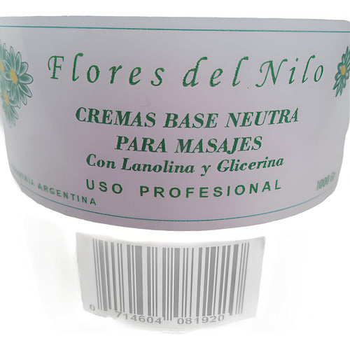 Flores del Nilo Neutral Massage Cream 1