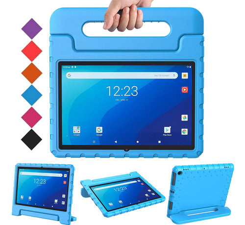 Golden Sheeps Funda Para Walmart Onn 10.1 (2022) Con Soporte Y Asa - Azul 1