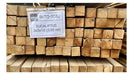 Bundle of 10 Raw Saligna Props 3x3x4 Meters Construction Wood 1