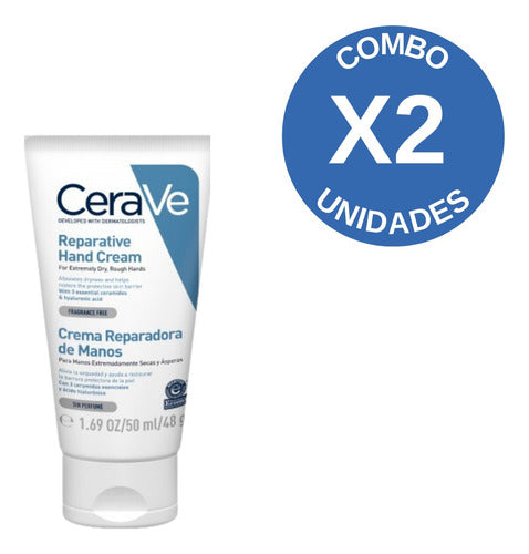 CeraVe Hand Repair Cream Combo X2 - 50 Ml 1