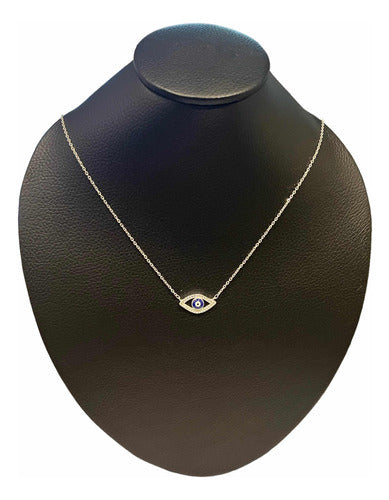 Siranyani Silver Necklace - Evil Eye Protector 0