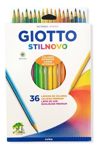 Giotto Lapices De Colores Stilnovo Caja 36 Unidades Colores 0