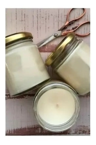 Fleur X15 Organic Aromatic Soy Candles with White Lid 5