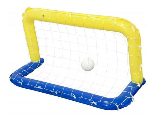 Mini Gol Inflável Trave Para Piscina Futebol Polo Aquático 4