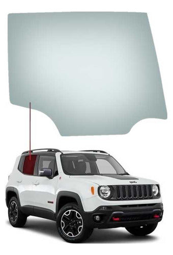 Vidro Porta Traseira Direita Jeep Renegade 2015 A 2021 0