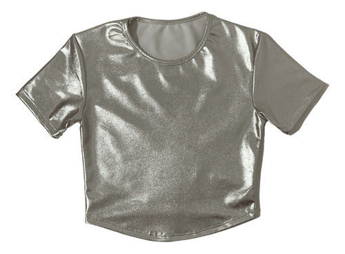 So Cippo Glow Metallic Shine Top for Teens 0